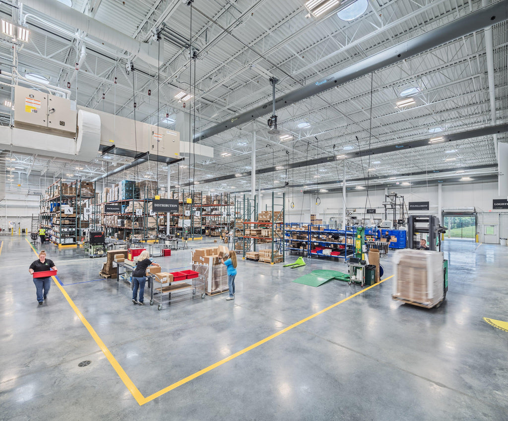 Solar Tunnel Skylight for Warehouses